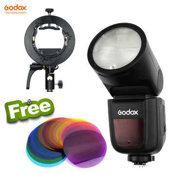 Godox V1 Round Head Flash Package Deal - Arahan Photo